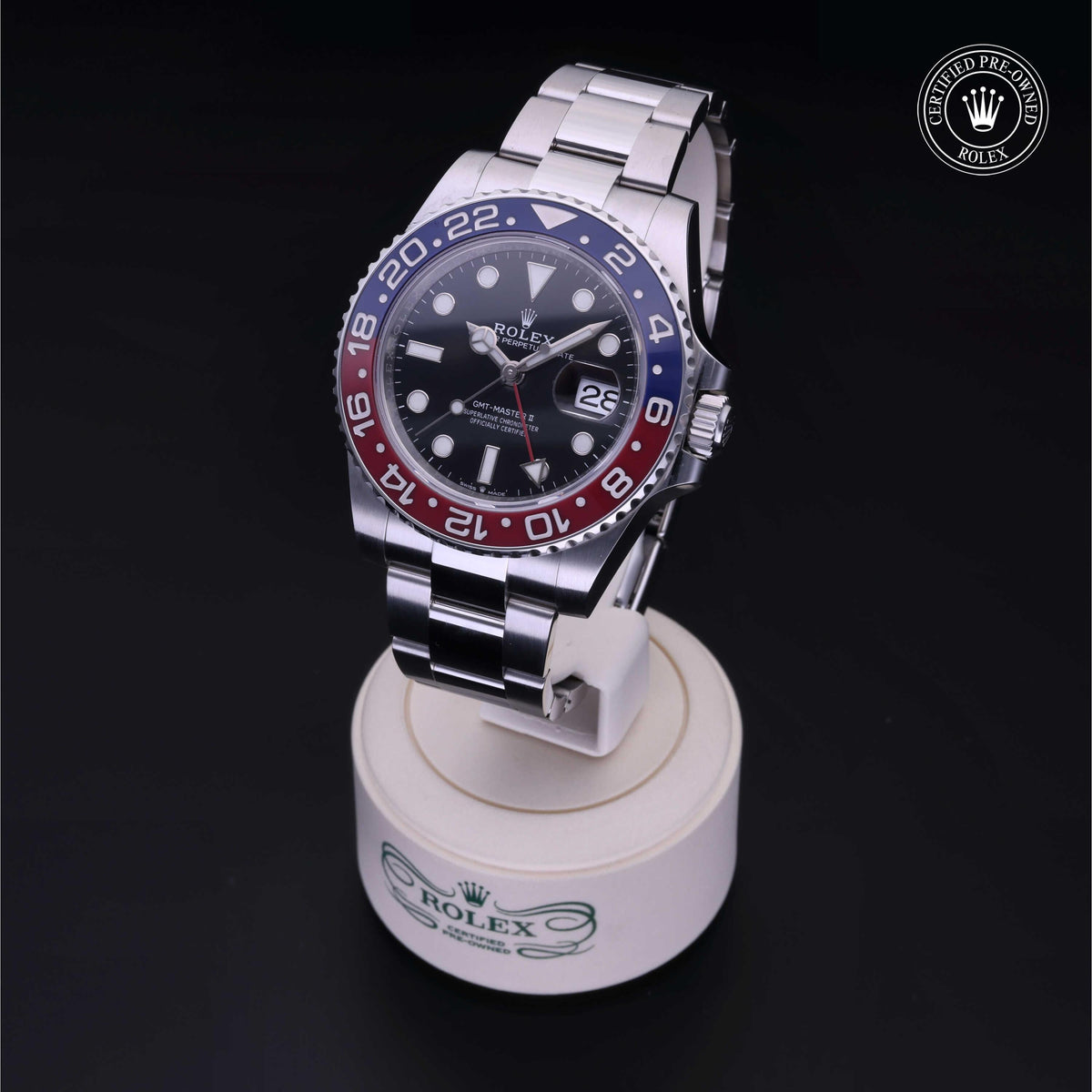 Rolex Certified Pre-Owned GMT-Master II M126710BLRO in Oystersteel with black dial, image 8 of 41