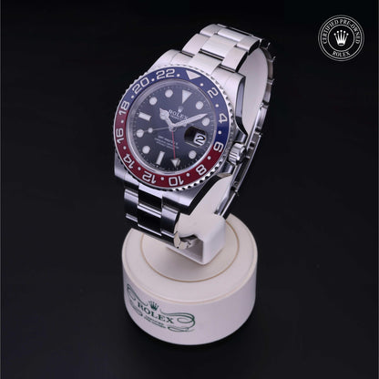 Rolex Certified Pre-Owned GMT-Master II M126710BLRO in Oystersteel with black dial, image 3 of 41