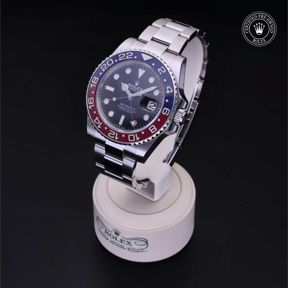 Rolex Certified Pre-Owned GMT-Master II M126710BLRO in Oystersteel with black dial, image 9 of 41