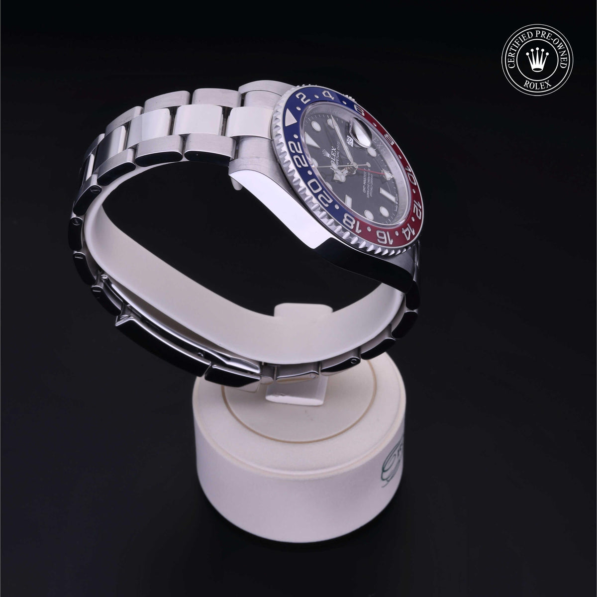 Rolex Certified Pre-Owned GMT-Master II M126710BLRO in Oystersteel with black dial, image 33 of 41