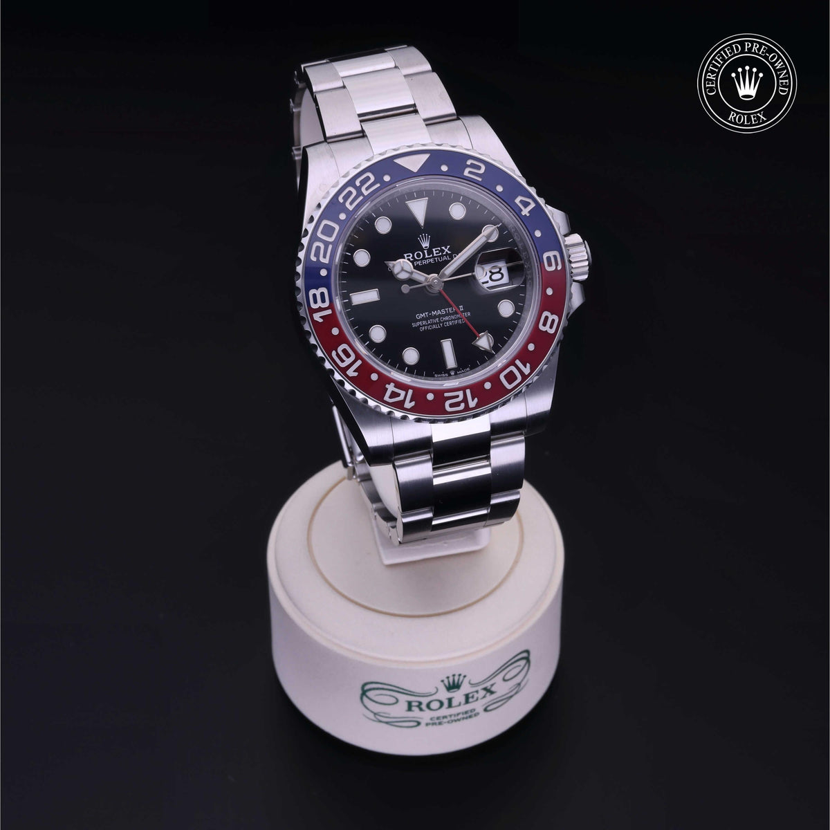 Rolex Certified Pre-Owned GMT-Master II M126710BLRO in Oystersteel with black dial, image 40 of 41