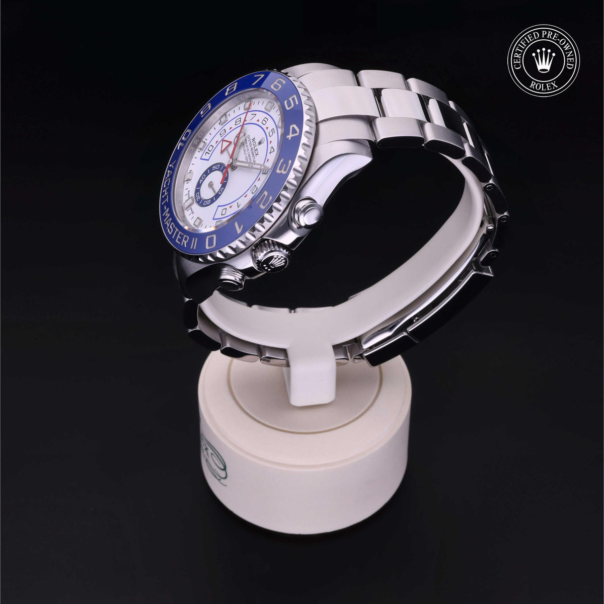 Rolex Certified Pre-Owned Yacht-Master II 44 M116680 in Oystersteel with white dial, image 14 of 41