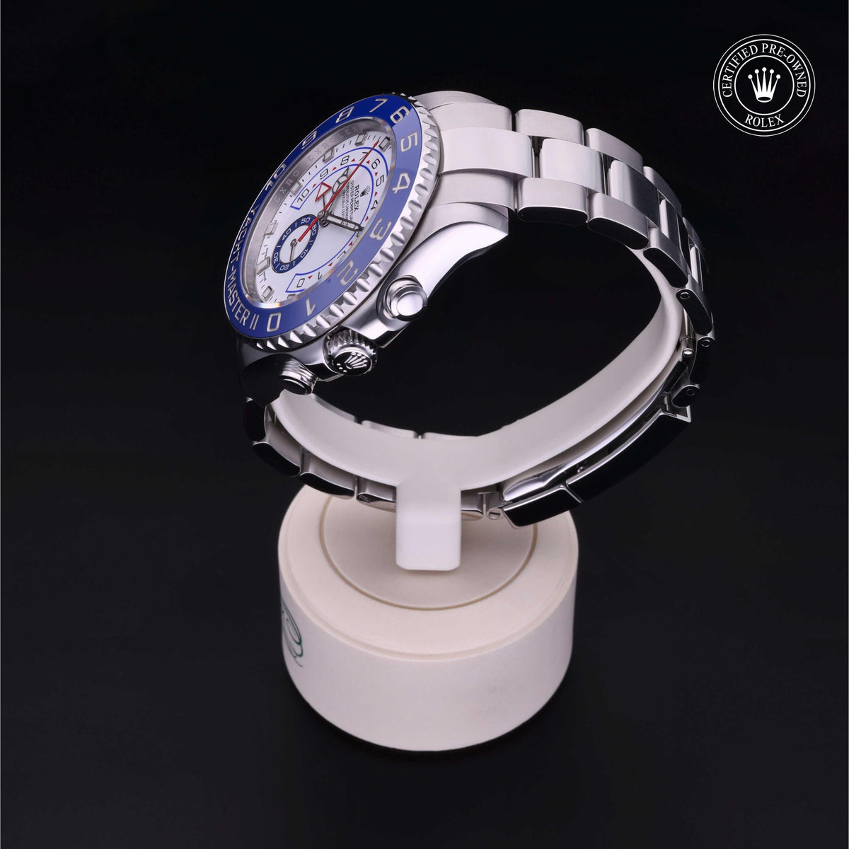 Rolex Certified Pre-Owned Yacht-Master II 44 M116680 in Oystersteel with white dial, image 15 of 41
