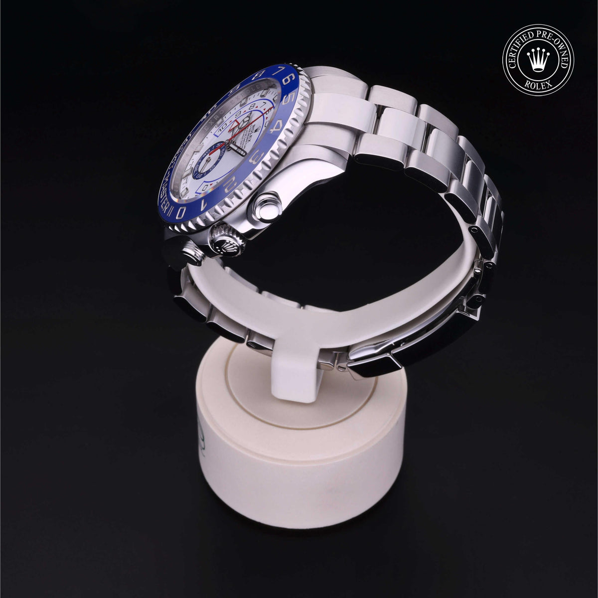 Rolex Certified Pre-Owned Yacht-Master II 44 M116680 in Oystersteel with white dial, image 16 of 41