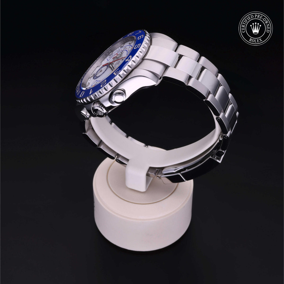 Rolex Certified Pre-Owned Yacht-Master II 44 M116680 in Oystersteel with white dial, image 17 of 41