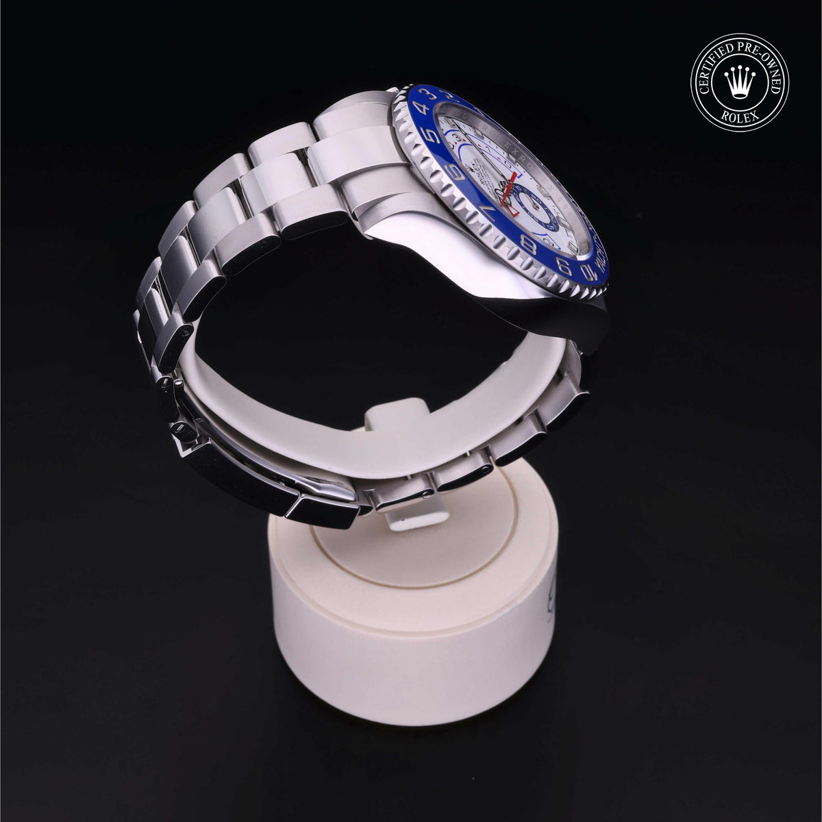 Rolex Certified Pre-Owned Yacht-Master II 44 M116680 in Oystersteel with white dial, image 31 of 41