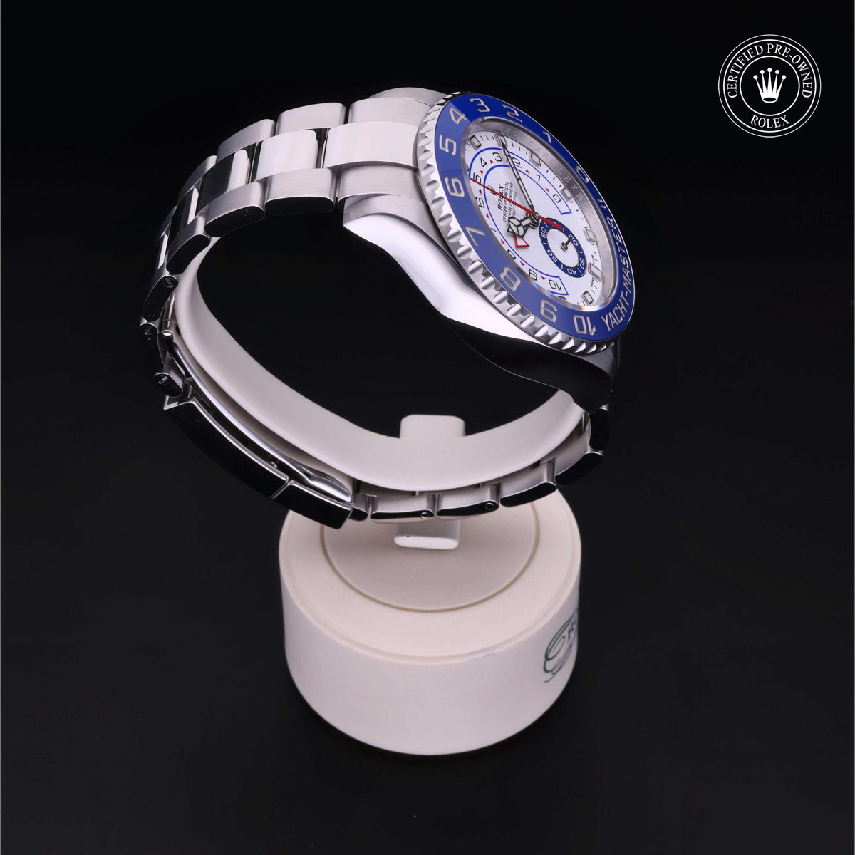 Rolex Certified Pre-Owned Yacht-Master II 44 M116680 in Oystersteel with white dial, image 33 of 41