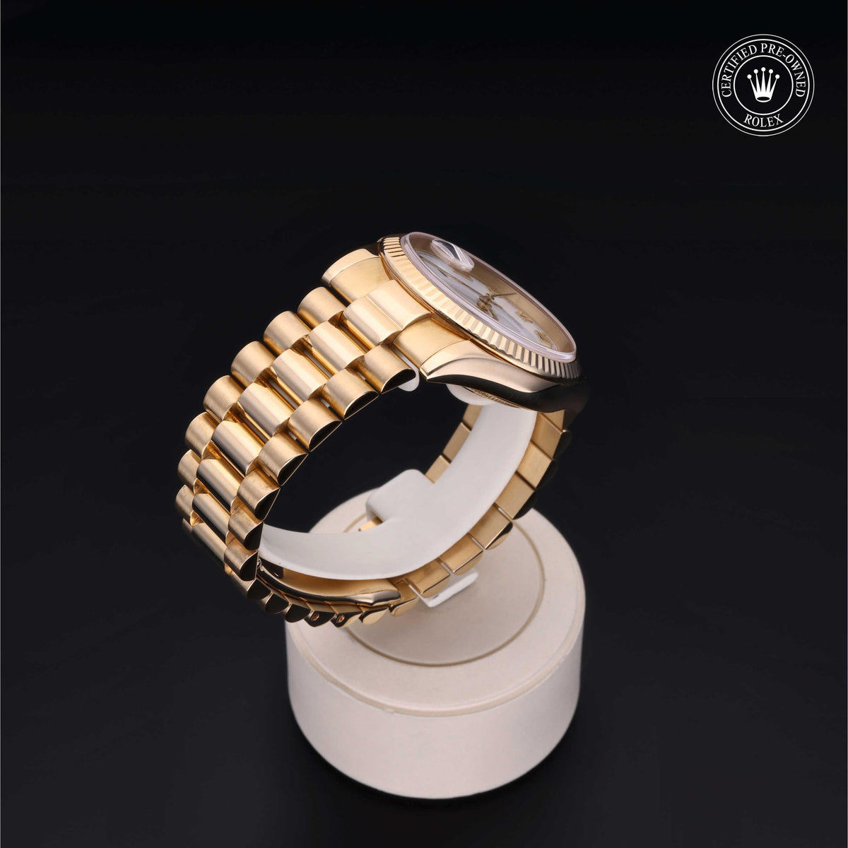 Rolex Certified Pre-Owned Day-Date 36 M118238 in 18 ct yellow gold with white dial, image 29 of 41