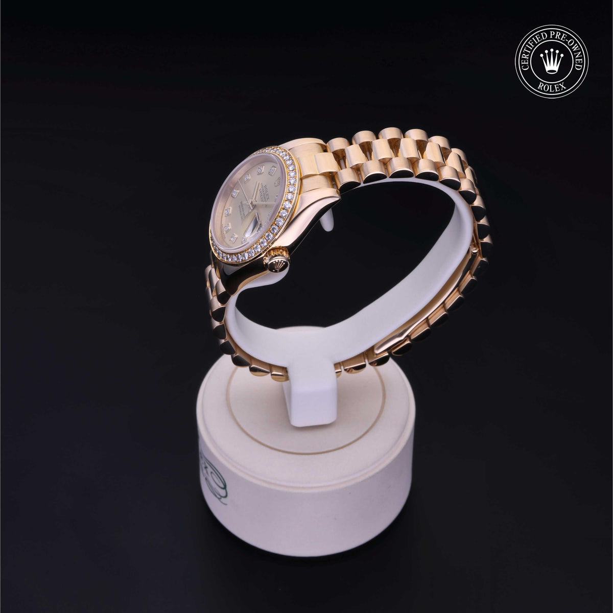 Rolex Certified Pre-Owned Lady-Datejust 26 M179138 in 18 ct yellow gold with champagne dial, image 14 of 41