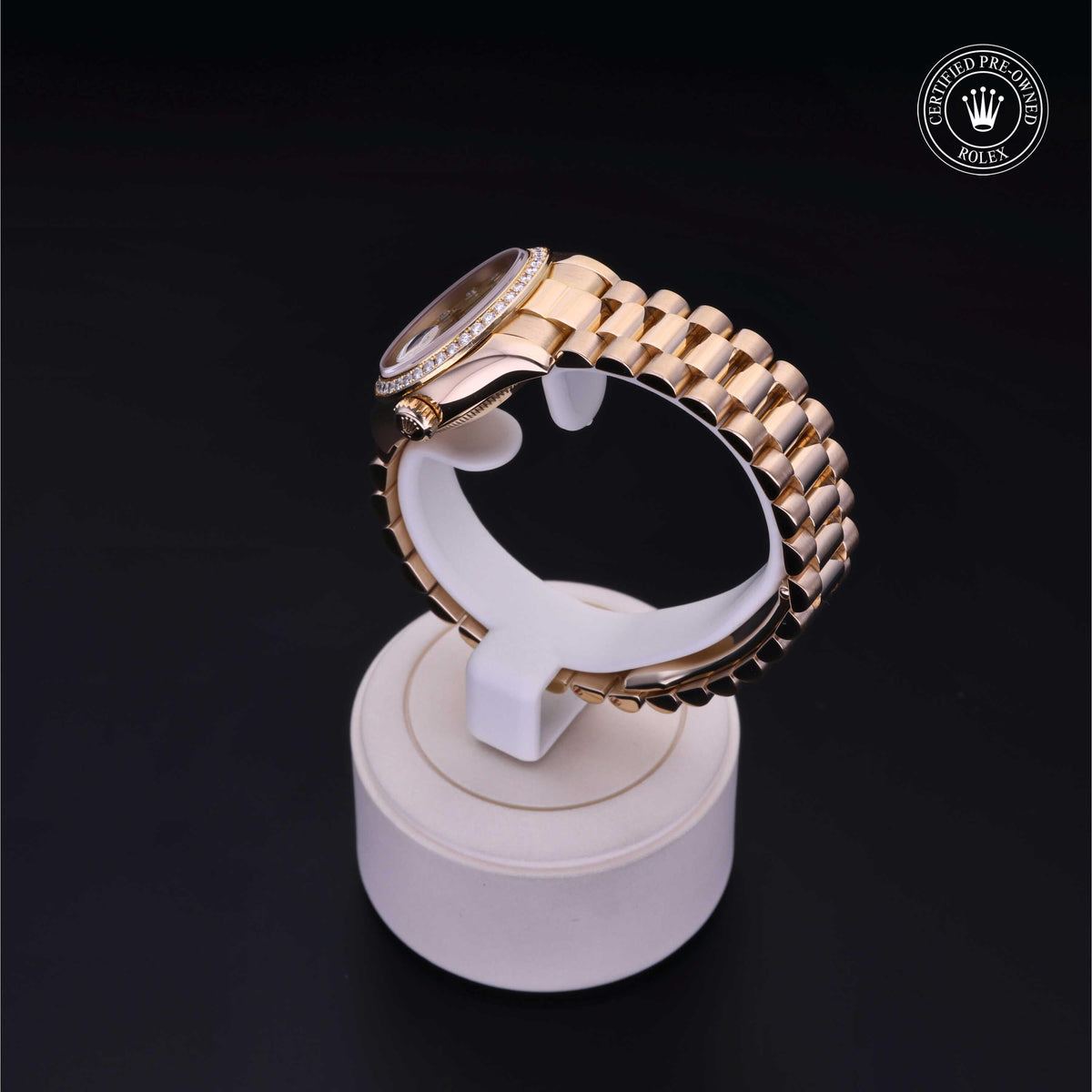 Rolex Certified Pre-Owned Lady-Datejust 26 M179138 in 18 ct yellow gold with champagne dial, image 4 of 41