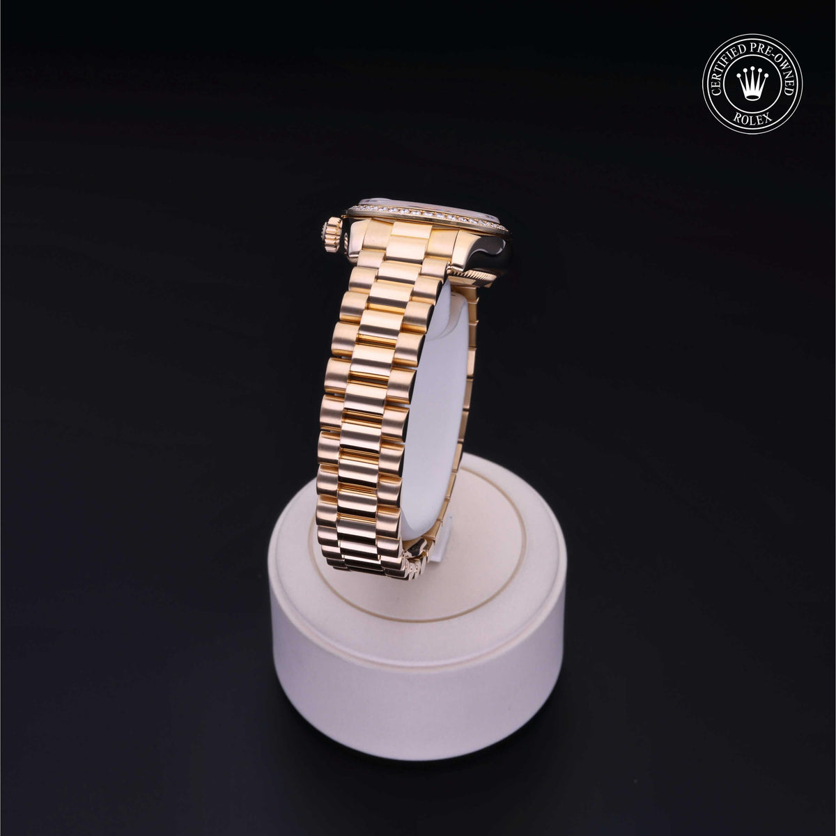 Rolex Certified Pre-Owned Lady-Datejust 26 M179138 in 18 ct yellow gold with champagne dial, image 25 of 41