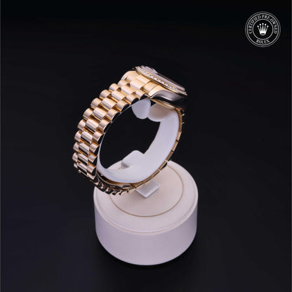 Rolex Certified Pre-Owned Lady-Datejust 26 M179138 in 18 ct yellow gold with champagne dial, image 5 of 41