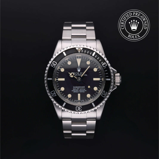 Rolex Certified Pre-Owned Submariner 5512 in Oystersteel with black dial, image 1 of 41