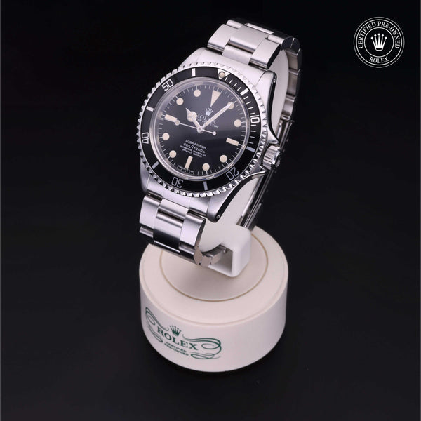 Rolex Certified Pre-Owned Submariner 5512 in Oystersteel with black dial, image 3 of 41