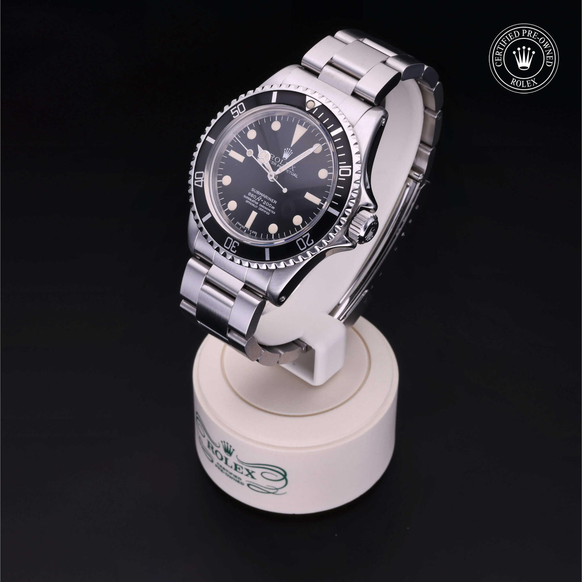 Rolex Certified Pre-Owned Submariner 5512 in Oystersteel with black dial, image 10 of 41