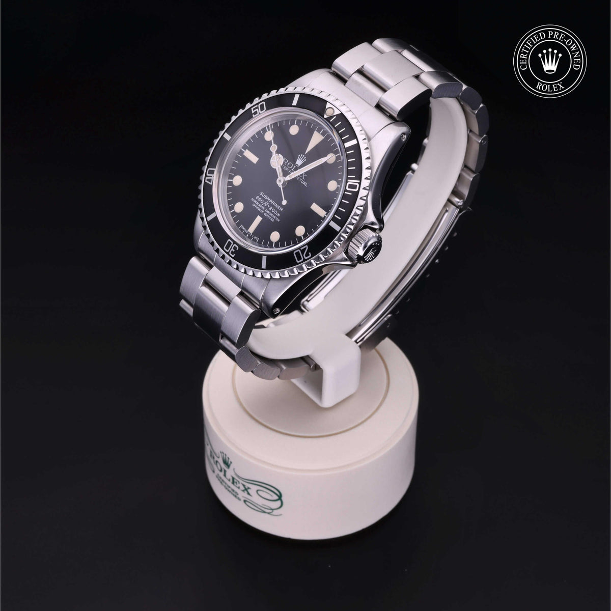 Rolex Certified Pre-Owned Submariner 5512 in Oystersteel with black dial, image 11 of 41