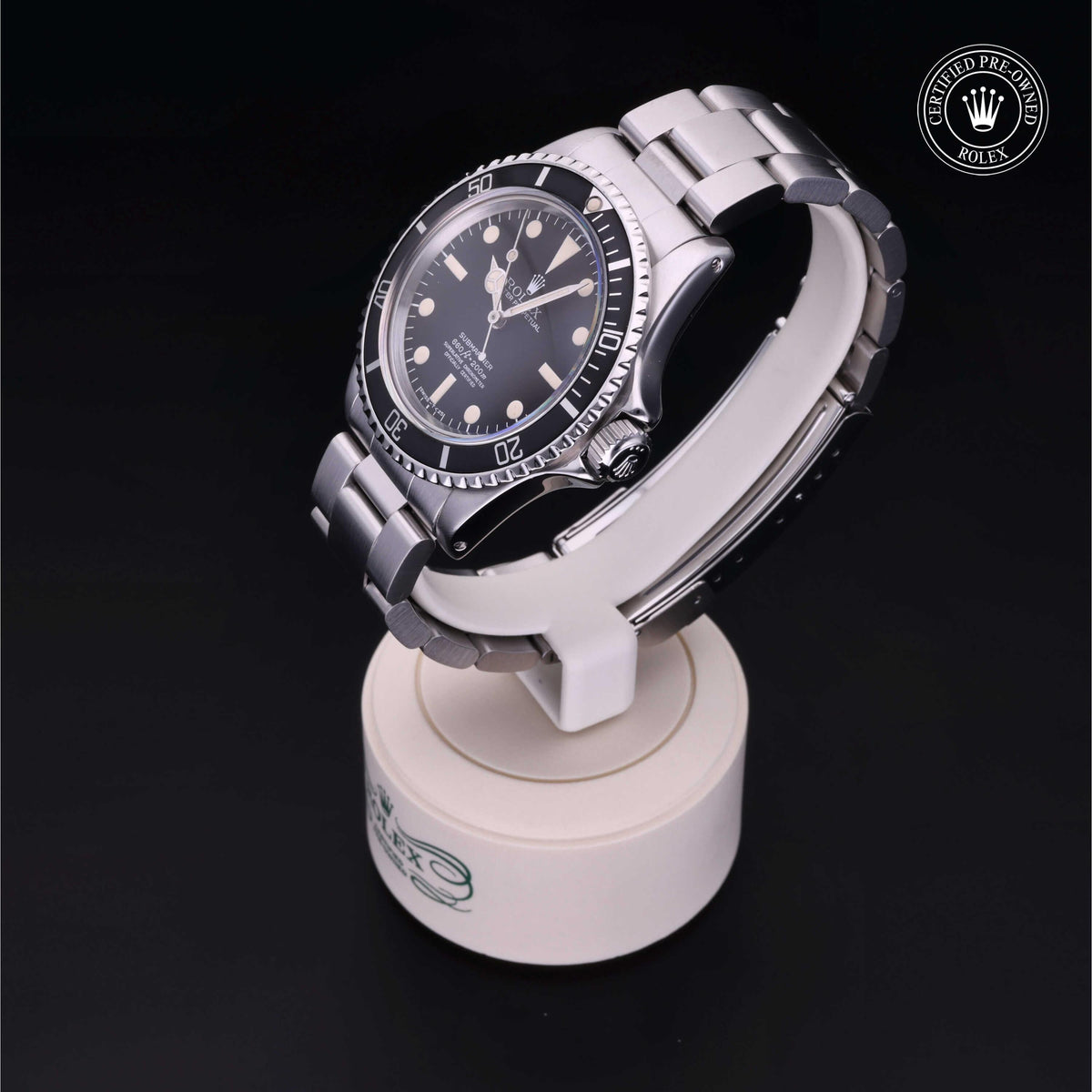 Rolex Certified Pre-Owned Submariner 5512 in Oystersteel with black dial, image 12 of 41