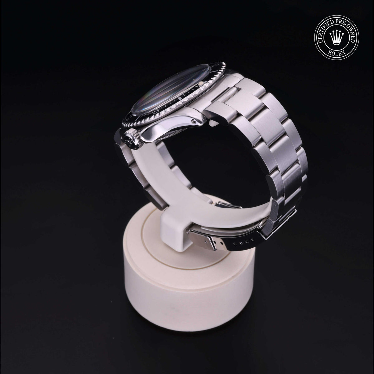 Rolex Certified Pre-Owned Submariner 5512 in Oystersteel with black dial, image 19 of 41