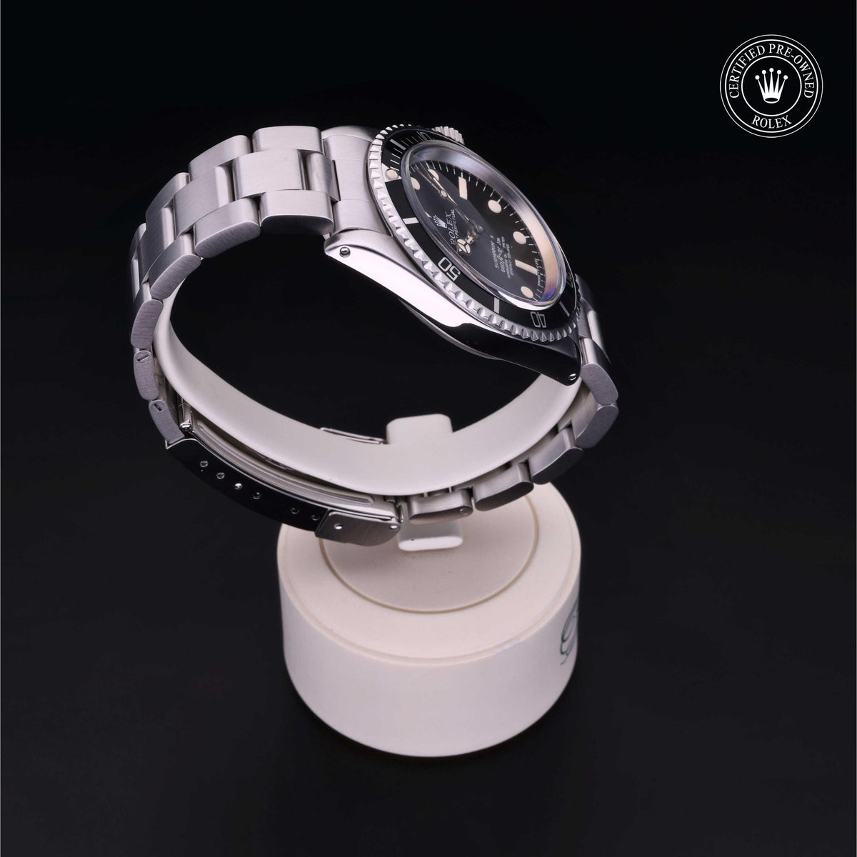 Rolex Certified Pre-Owned Submariner 5512 in Oystersteel with black dial, image 32 of 41