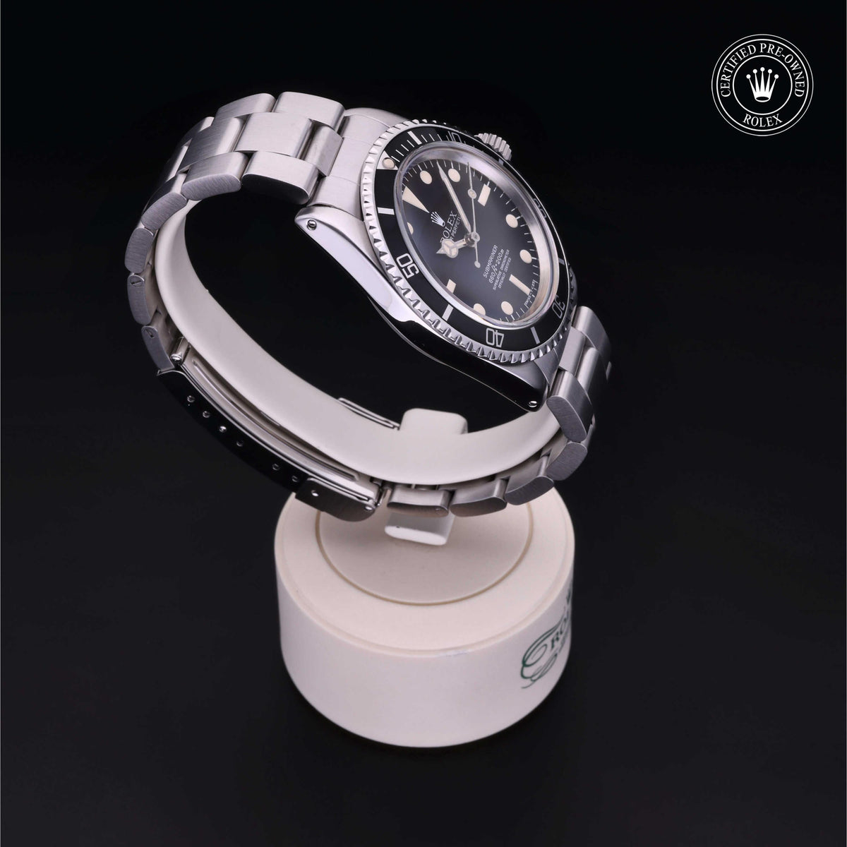 Rolex Certified Pre-Owned Submariner 5512 in Oystersteel with black dial, image 34 of 41