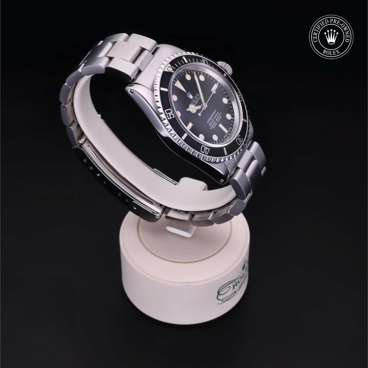 Rolex Certified Pre-Owned Submariner 5512 in Oystersteel with black dial, image 35 of 41