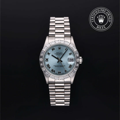 Rolex Certified Pre-Owned Datejust 31 M78266 in Oystersteel, image 1 of 41 at H.L. Gross & Bro. Jewelers