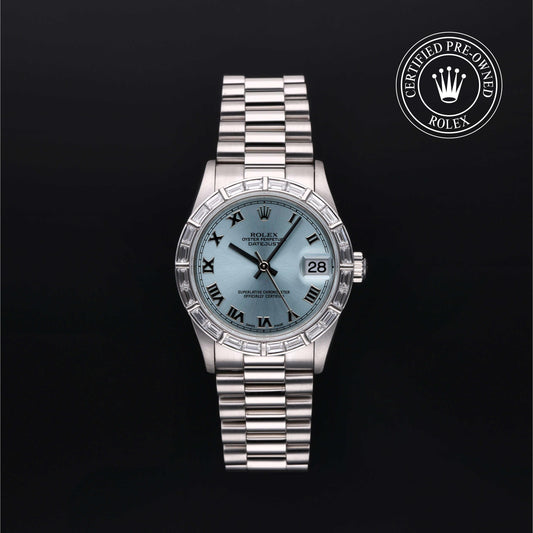 Rolex Certified Pre-Owned Datejust 31 M78266 in Oystersteel, image 1 of 41 at H.L. Gross & Bro. Jewelers