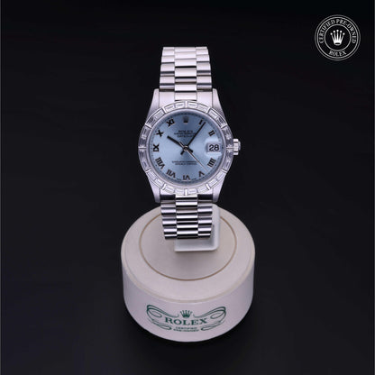 Rolex Certified Pre-Owned Datejust 31 M78266 in Oystersteel, image 2 of 41 at H.L. Gross & Bro. Jewelers