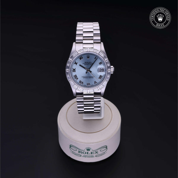 Rolex Certified Pre-Owned Datejust 31 M78266 in Oystersteel, image 2 of 41 at H.L. Gross & Bro. Jewelers