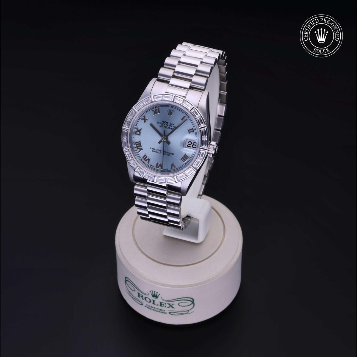 Rolex Certified Pre-Owned Datejust 31 M78266 in Oystersteel, image 8 of 41 at H.L. Gross & Bro. Jewelers