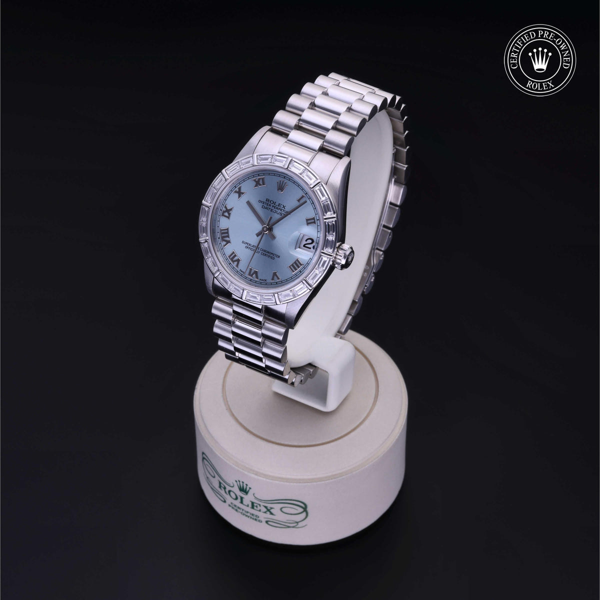 Rolex Certified Pre-Owned Datejust 31 M78266 in Oystersteel, image 3 of 41 at H.L. Gross & Bro. Jewelers