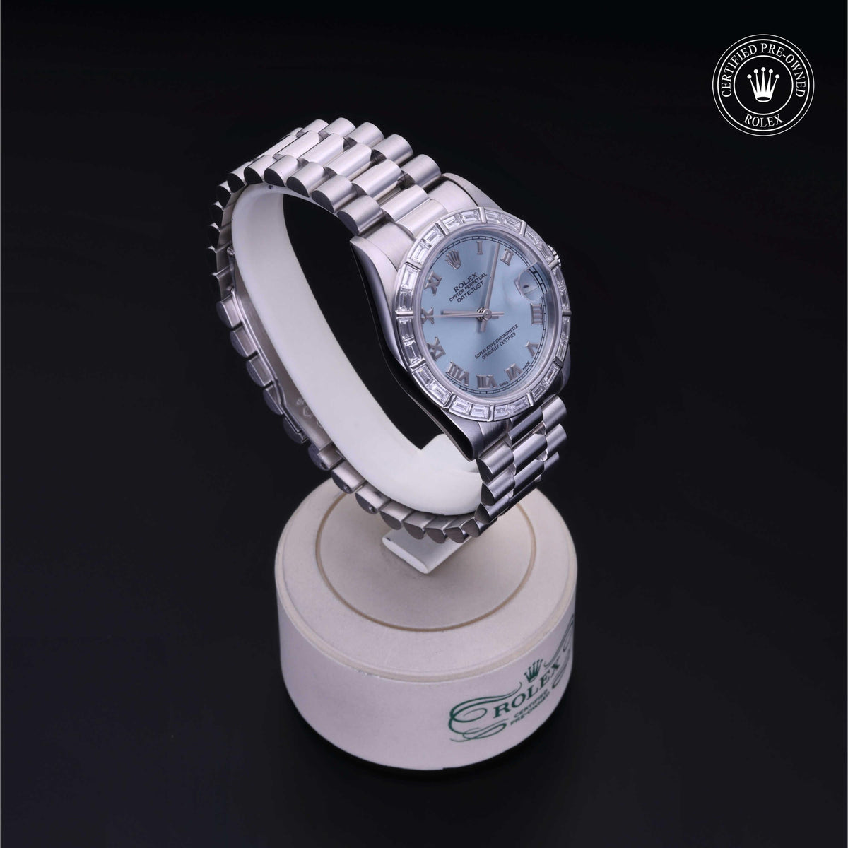 Rolex Certified Pre-Owned Datejust 31 M78266 in Oystersteel, image 37 of 41 at H.L. Gross & Bro. Jewelers