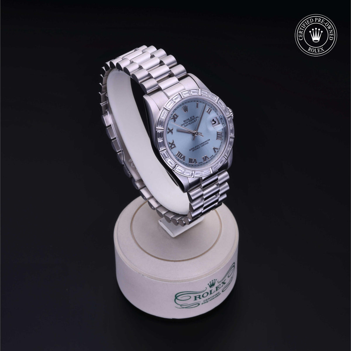 Rolex Certified Pre-Owned Datejust 31 M78266 in Oystersteel, image 38 of 41 at H.L. Gross & Bro. Jewelers