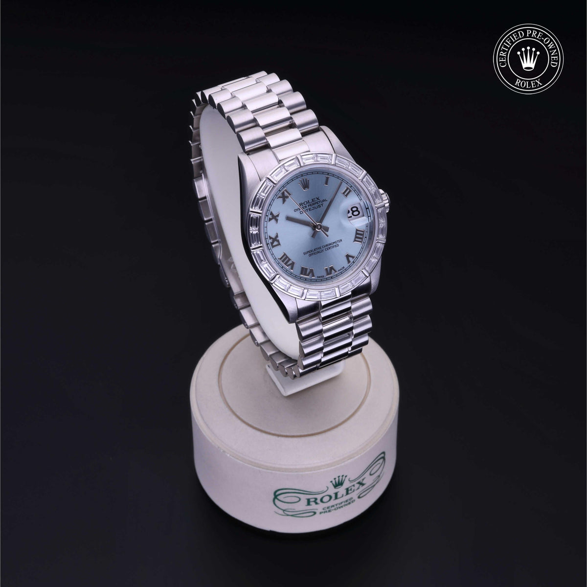 Rolex Certified Pre-Owned Datejust 31 M78266 in Oystersteel, image 39 of 41 at H.L. Gross & Bro. Jewelers