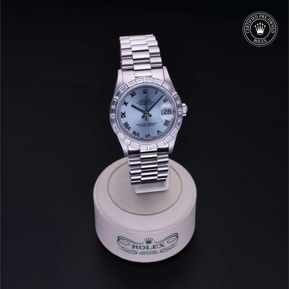 Rolex Certified Pre-Owned Datejust 31 M78266 in Oystersteel, image 41 of 41 at H.L. Gross & Bro. Jewelers