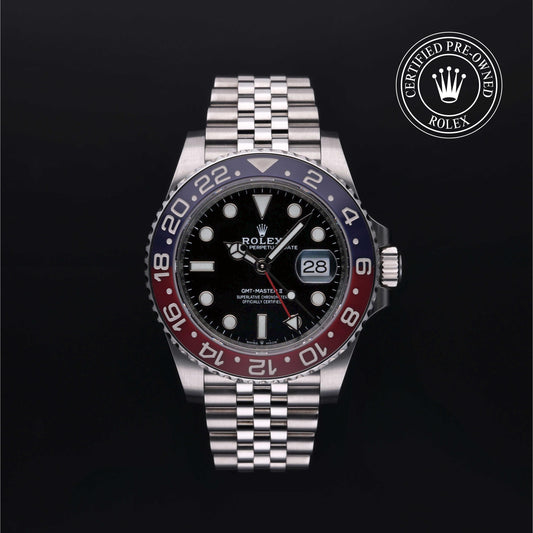 Rolex Certified Pre-Owned GMT-Master II M126710BLRO in Oystersteel with black dial, image 1 of 41