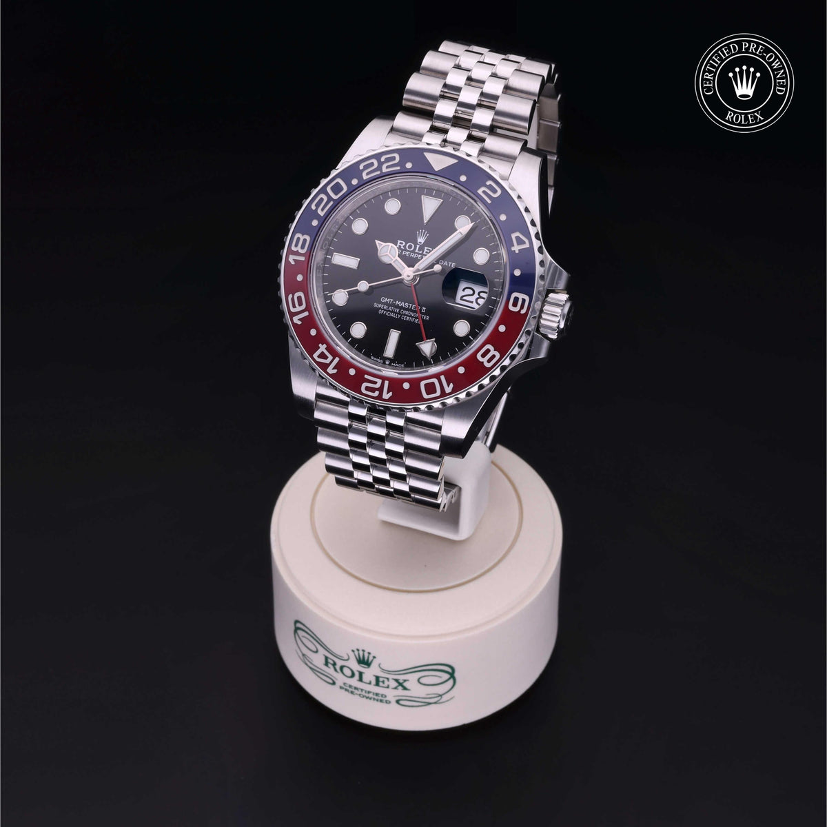 Rolex Certified Pre-Owned GMT-Master II M126710BLRO in Oystersteel with black dial, image 8 of 41