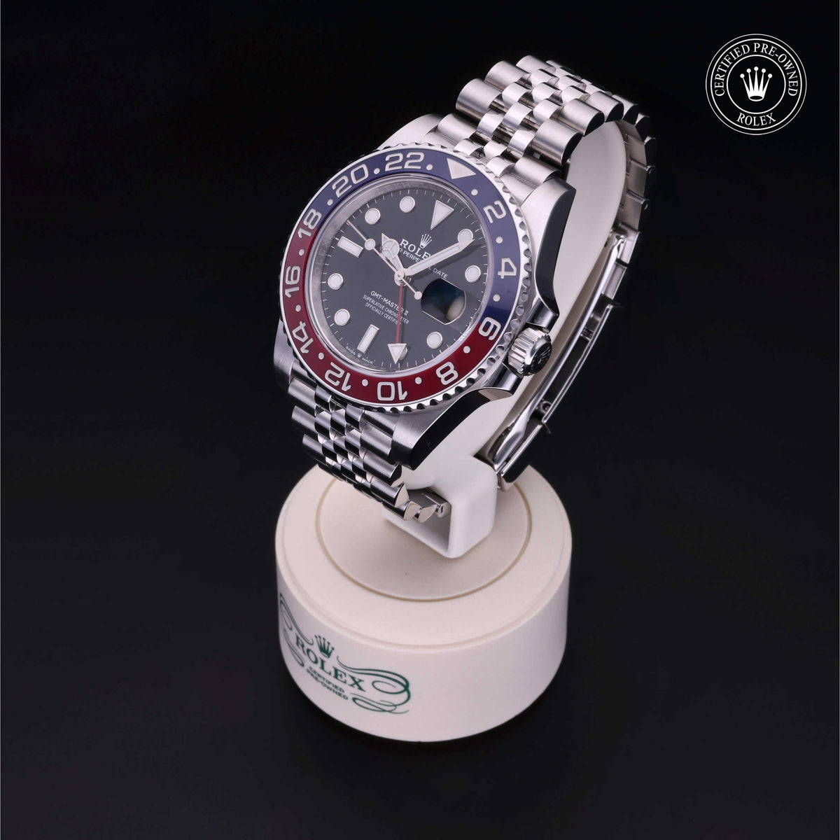 Rolex Certified Pre-Owned GMT-Master II M126710BLRO in Oystersteel with black dial, image 10 of 41