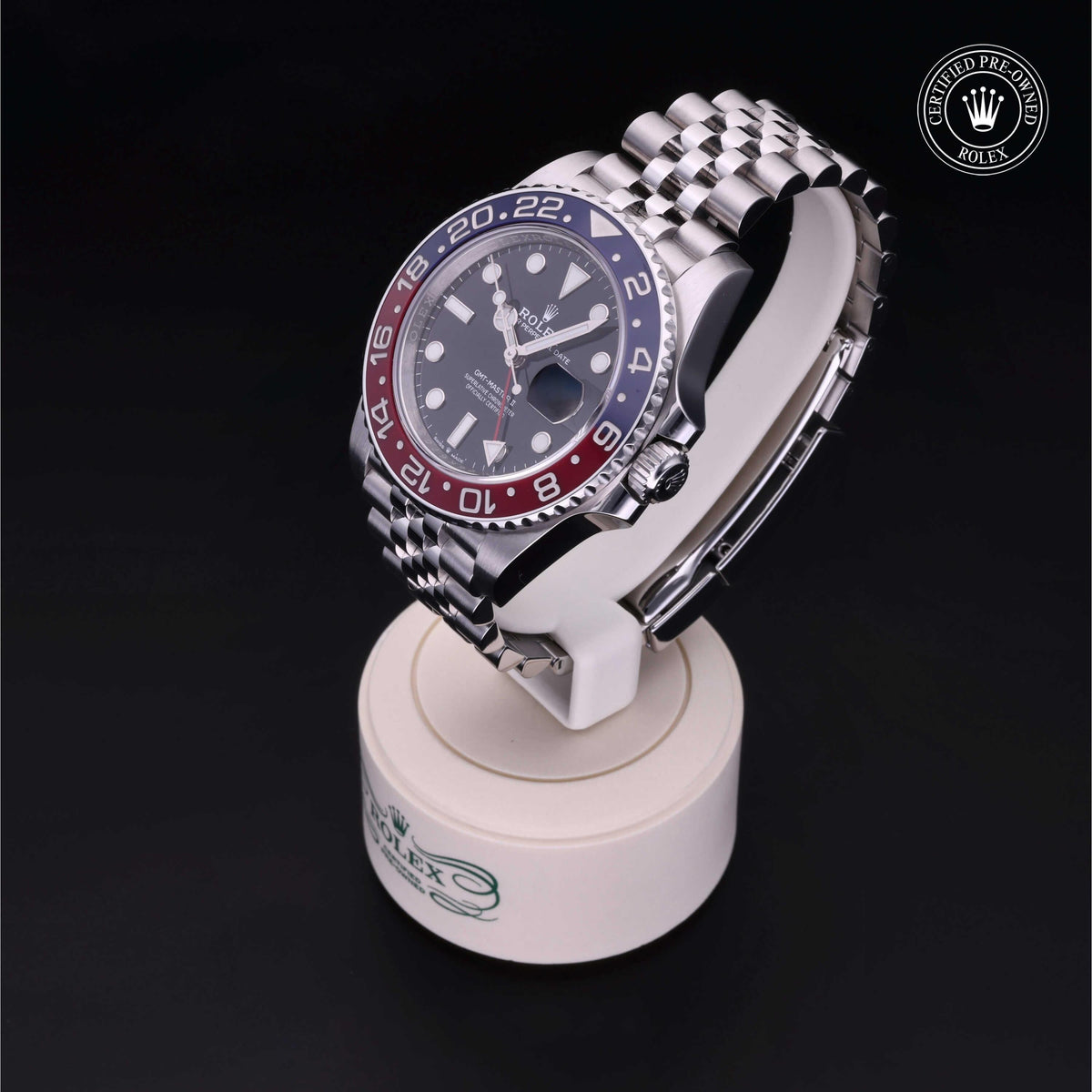 Rolex Certified Pre-Owned GMT-Master II M126710BLRO in Oystersteel with black dial, image 11 of 41