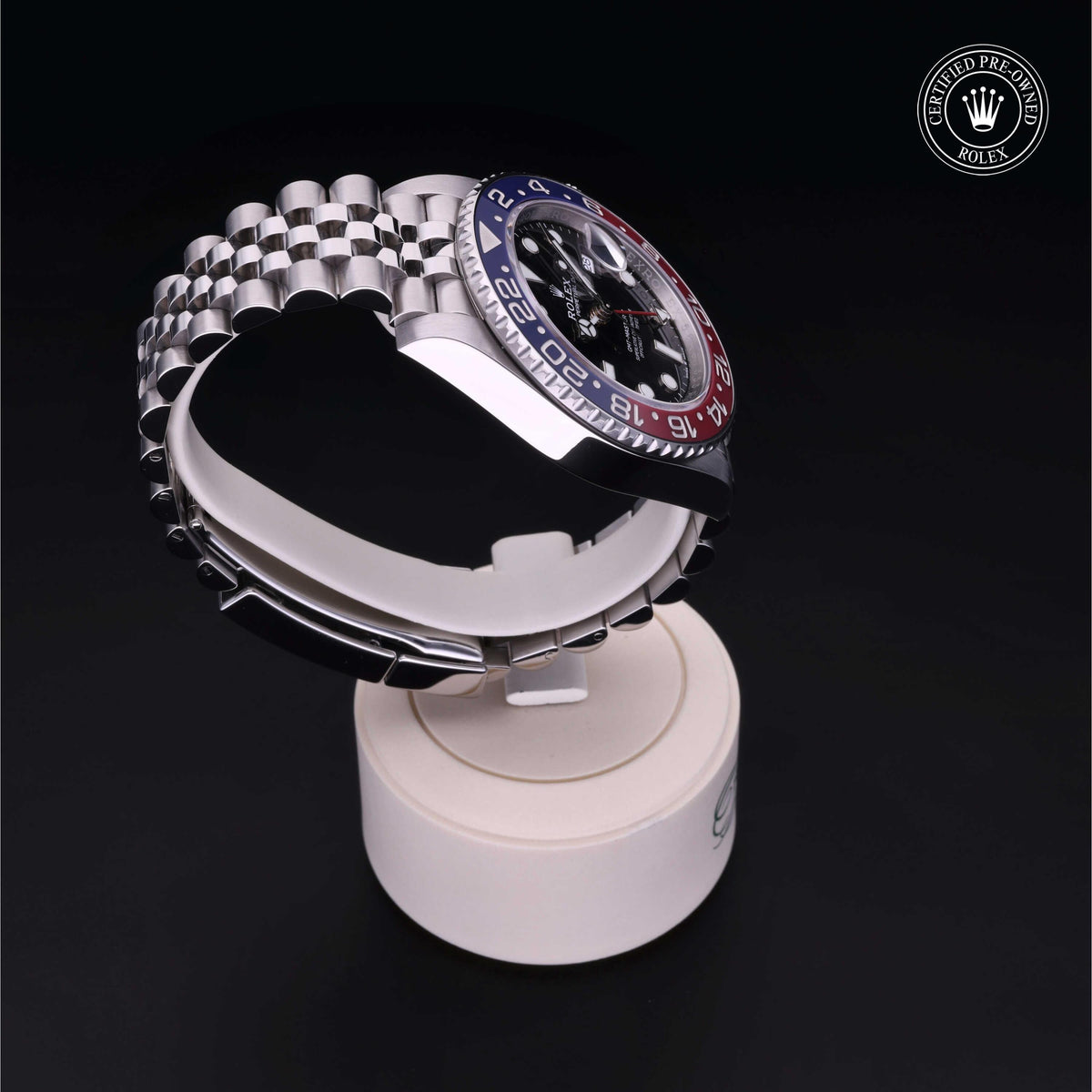 Rolex Certified Pre-Owned GMT-Master II M126710BLRO in Oystersteel with black dial, image 32 of 41