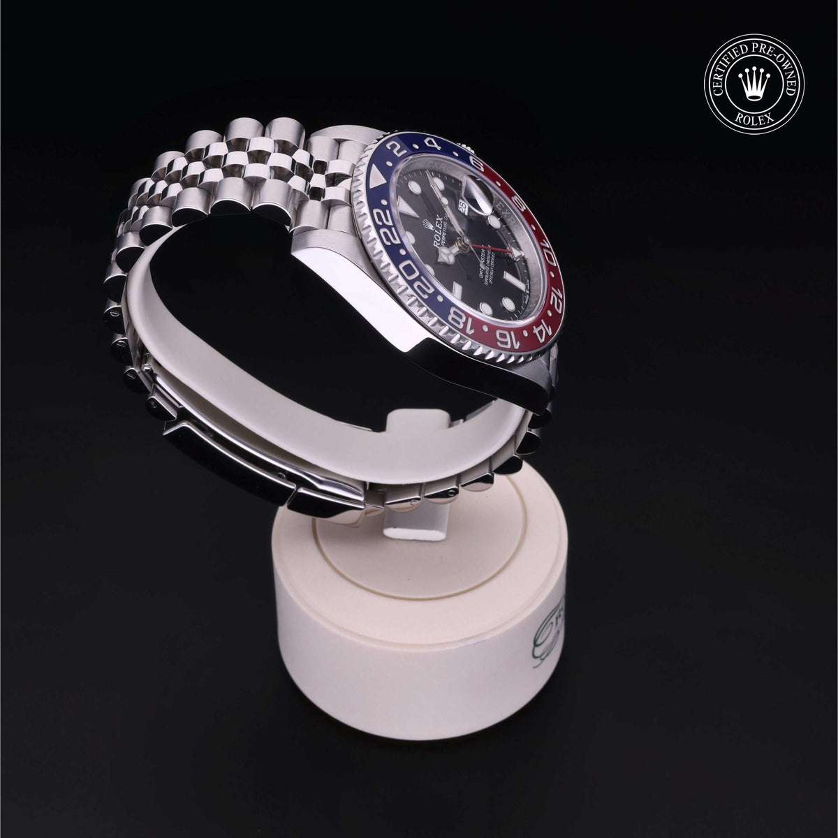 Rolex Certified Pre-Owned GMT-Master II M126710BLRO in Oystersteel with black dial, image 33 of 41