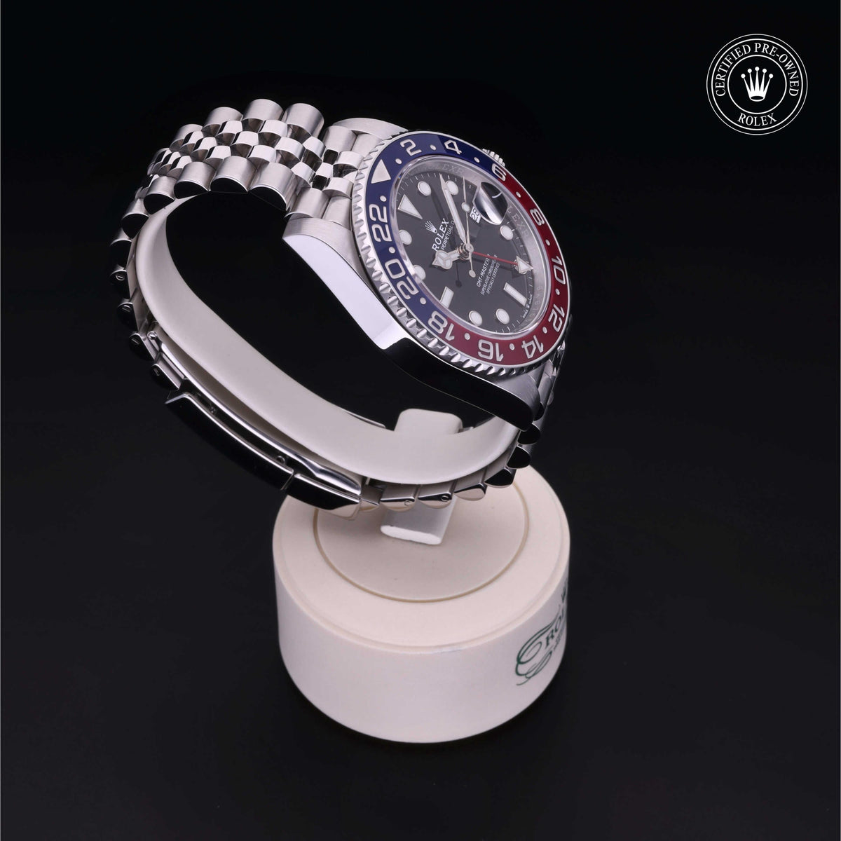 Rolex Certified Pre-Owned GMT-Master II M126710BLRO in Oystersteel with black dial, image 34 of 41