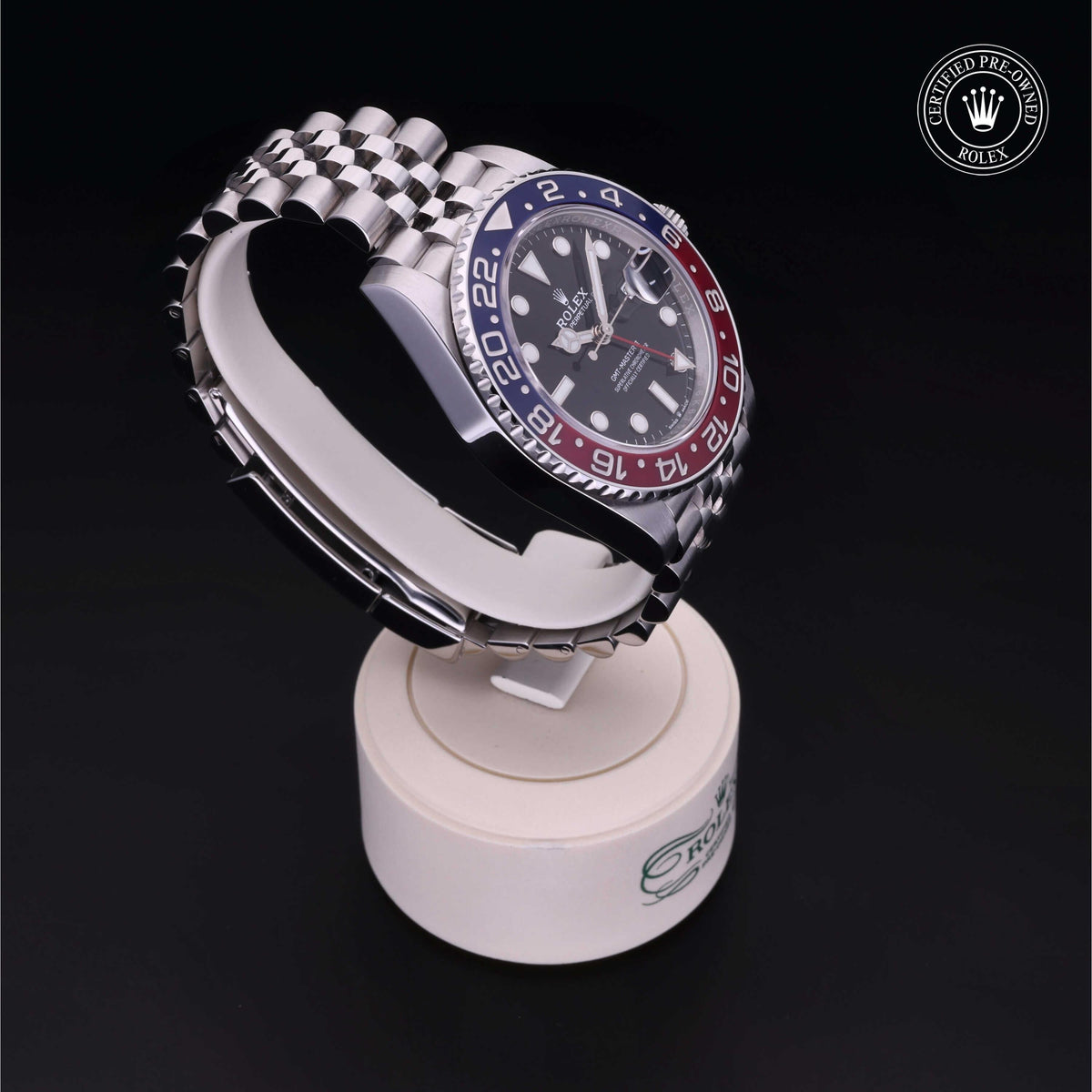 Rolex Certified Pre-Owned GMT-Master II M126710BLRO in Oystersteel with black dial, image 35 of 41