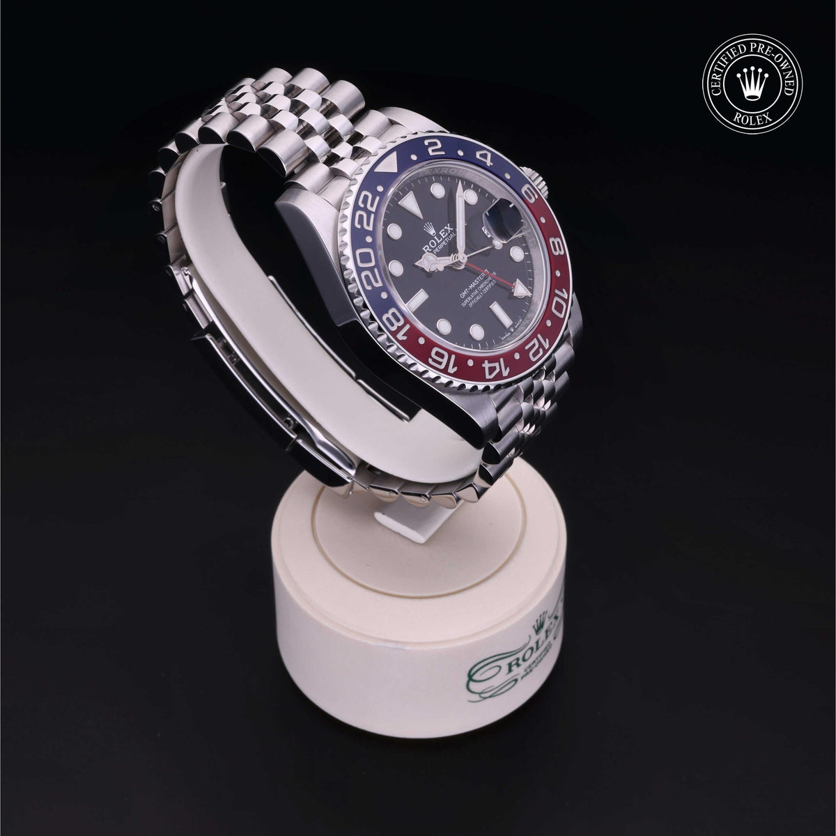 Rolex Certified Pre-Owned GMT-Master II M126710BLRO in Oystersteel with black dial, image 36 of 41
