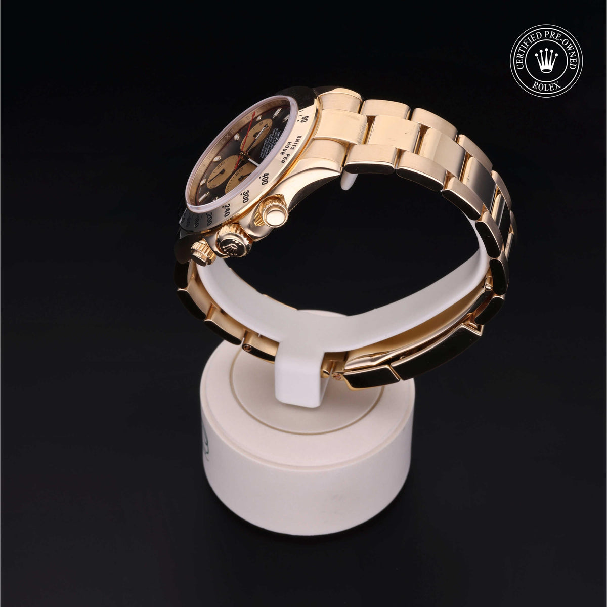 Rolex Certified Pre-Owned Cosmograph Daytona M116528 in 18 ct yellow gold with black dial, image 16 of 41