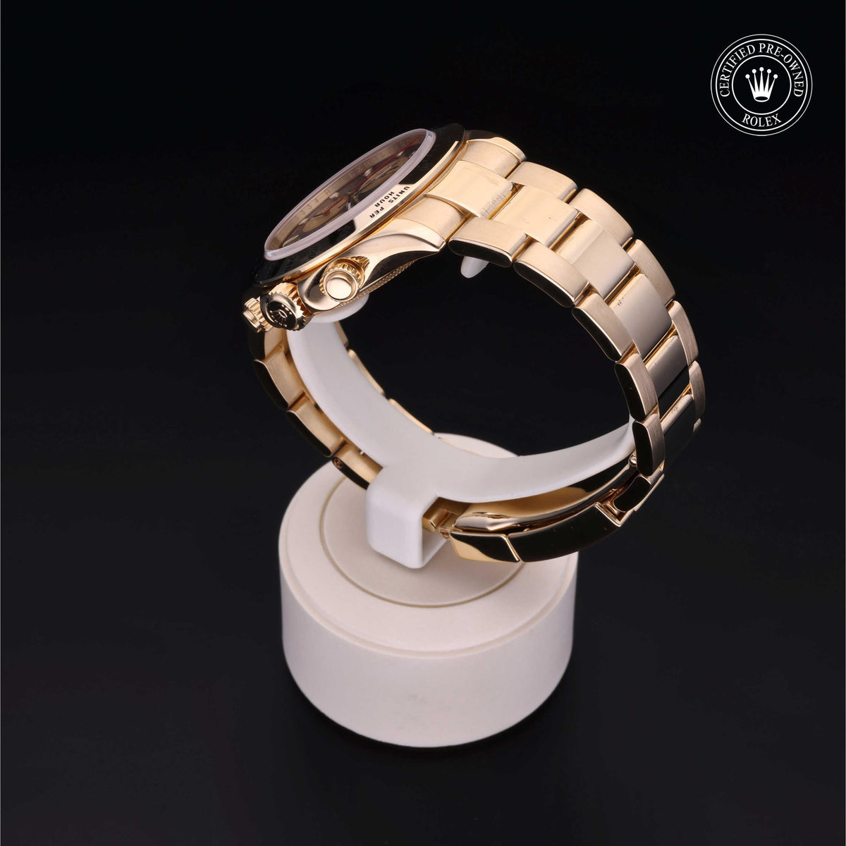 Rolex Certified Pre-Owned Cosmograph Daytona M116528 in 18 ct yellow gold with black dial, image 18 of 41