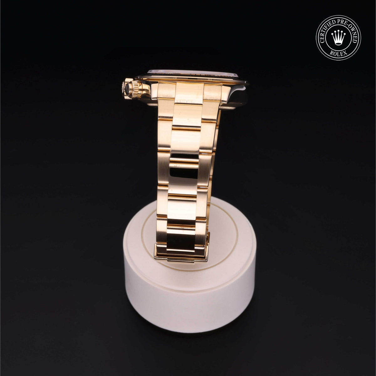 Rolex Certified Pre-Owned Cosmograph Daytona M116528 in 18 ct yellow gold with black dial, image 24 of 41