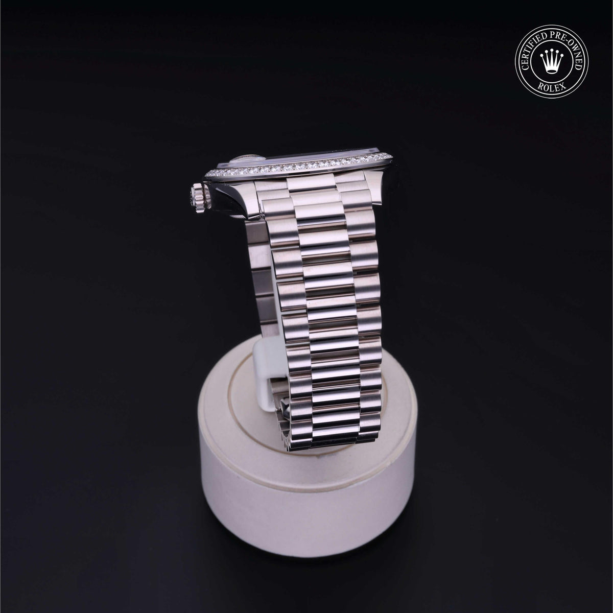 Rolex Certified Pre-Owned Day-Date 40 M228349RBR in 18 ct white gold with meteorite dial, image 23 of 41