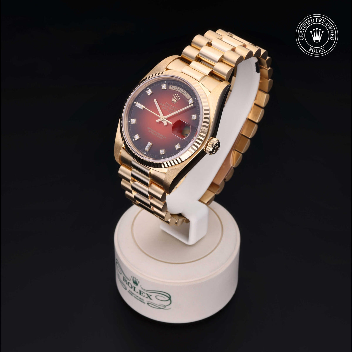 Rolex Certified Pre-Owned Day-Date 36 18038 in 18 ct yellow gold, image 10 of 41