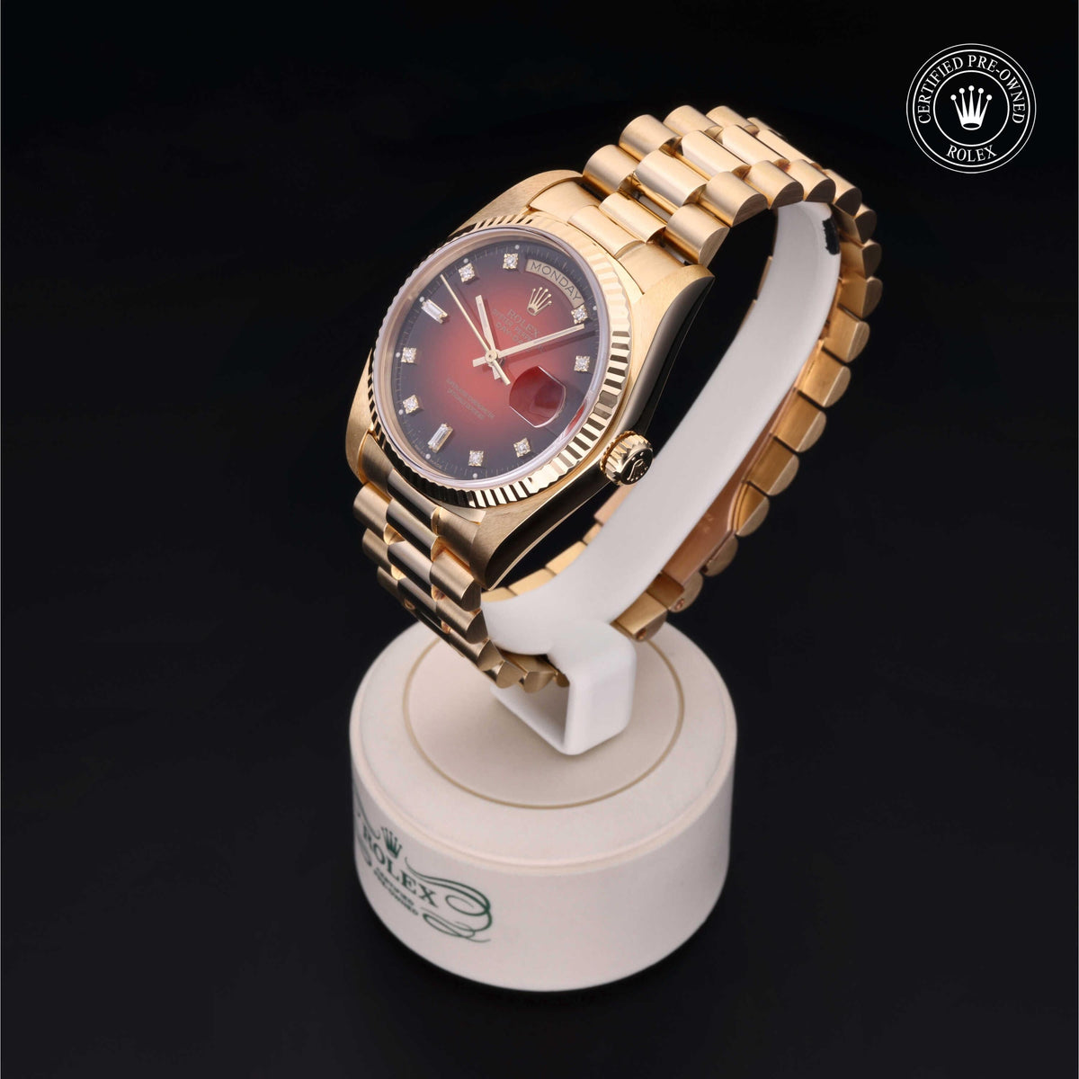 Rolex Certified Pre-Owned Day-Date 36 18038 in 18 ct yellow gold, image 11 of 41